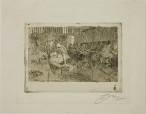 Mały Browar autorstwa Anders Leonard Zorn