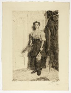 Nowa Pokojówka autorstwa Anders Leonard Zorn