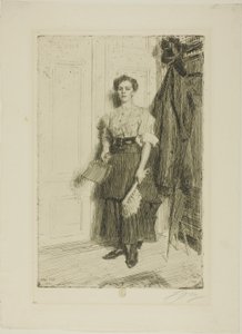 Nowa Pokojówka autorstwa Anders Leonard Zorn