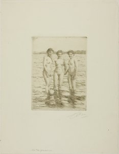 Trzy Gracje autorstwa Anders Leonard Zorn