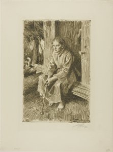 Na wale autorstwa Anders Leonard Zorn