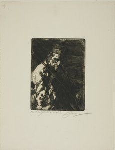 Wioski skrzypek autorstwa Anders Leonard Zorn