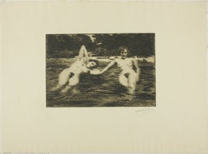 Wodne Nimfy autorstwa Anders Leonard Zorn