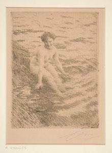 Mokro autorstwa Anders Leonard Zorn
