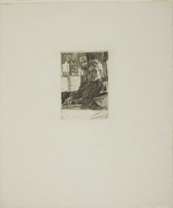 Młody Norweg przy fortepianie autorstwa Anders Leonard Zorn