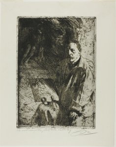 Zorn i jego model autorstwa Anders Leonard Zorn