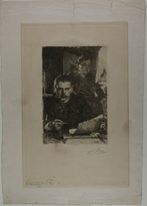 Zorn i jego żona autorstwa Anders Leonard Zorn