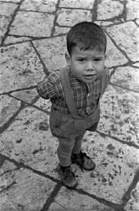Portret dziecka, Venosa, Basilicata, Włochy