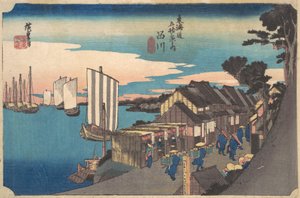 Świt w Shinagawie, ok. godz. 1834., ca. 1834. autorstwa Ando Hiroshige