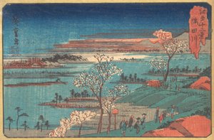 Kwiaty Gotenyamy. autorstwa Ando Hiroshige