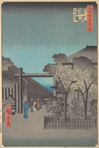 Kakuchu Shinonome, 4 miesiąc, rok Węża 1857., 4 miesiąc, rok Węża 1857. autorstwa Ando Hiroshige
