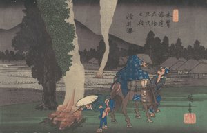 Karuizawa, co? 1835 autorstwa Ando Hiroshige