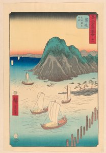 Maisaka z serii 53 Stacje Tokaido autorstwa Ando Hiroshige