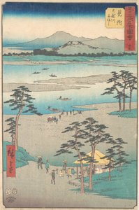 Znalezione, 1855. , 1855. autorstwa Ando Hiroshige