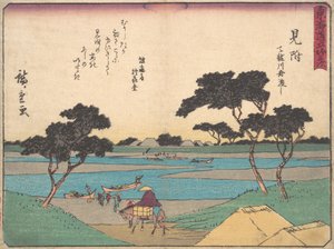 Marzec, co? 1838. , komar. 1838. autorstwa Ando Hiroshige