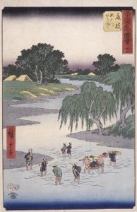 Fuji też autorstwa Ando or Utagawa Hiroshige