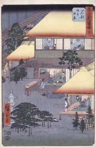 Ishiba autorstwa Ando or Utagawa Hiroshige