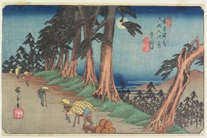z. 26 Mochizuki autorstwa Ando or Utagawa Hiroshige