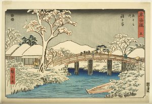 z. 5, Katabira: Tekatabira Rian d Katabira B Rige (Katabira, Katabira wa Katarabashi) autorstwa Ando or Utagawa Hiroshige