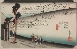 Sarugababa autorstwa Ando or Utagawa Hiroshige