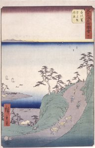 S Tachion 33, Shirasu; autorstwa Ando or Utagawa Hiroshige