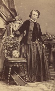 [Rosa Bonheur] autorstwa Andre Adolphe Eugene Disderi