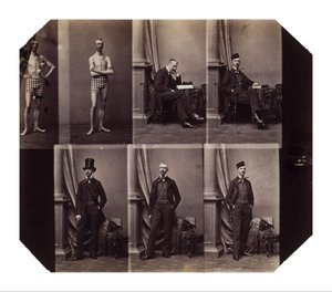 Książę Polignac autorstwa Andre Adolphe Eugene Disderi