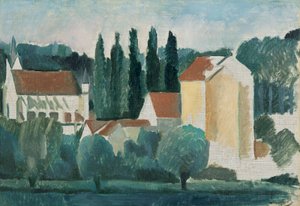 La chapelle-sous-Crécy (Le Moulin) autorstwa Andre Derain