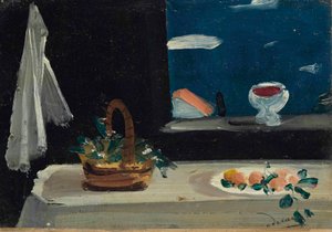 MARTWA NATURA NA CZARNYM TLE autorstwa Andre Derain