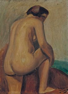 Nu de dos autorstwa Andre Derain