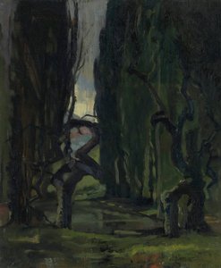 Wodotrysk w Carrières-sur-Seine autorstwa Andre Derain