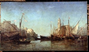 Widok Martigues autorstwa André Maglione