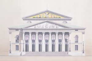 Bawarska Opera Państwowa, Monachium, Niemcy autorstwa Andras Kaldor