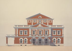 Fińska Opera Narodowa, Helsinki, Finlandia autorstwa Andras Kaldor