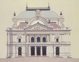 Teatr Mahen, Opera Janacka autorstwa Andras Kaldor