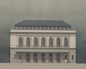 Teatro Comunale, Florencja, Włochy autorstwa Andras Kaldor