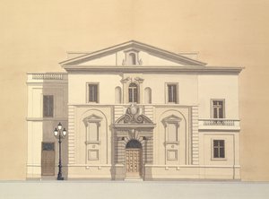Teatr Rossiniego, Pesaro , Włochy autorstwa Andras Kaldor