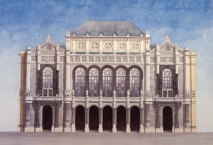 Sala koncertowa Vigado, Budapeszt, Węgry autorstwa Andras Kaldor