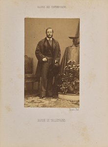 Baron de Talleyrand autorstwa Andre Adolphe Eugene Disderi