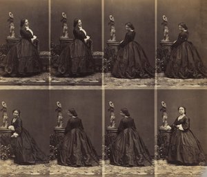 Berthe, 22 stycznia 1862 – kwiecień 1862. autorstwa Andre Adolphe Eugene Disderi