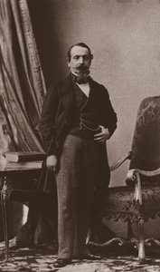 Cesarz Napoleon III, ok. 1860 autorstwa Andre Adolphe Eugene Disderi