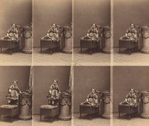 panna Trachier autorstwa Andre Adolphe Eugene Disderi