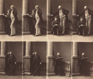 Pan Jadin i Syn, ok. godz. 1860. autorstwa Andre Adolphe Eugene Disderi