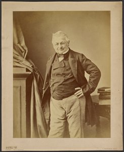 Portret Adolphe Thiers 1797-1877, ok. 1860. autorstwa Andre Adolphe Eugene Disderi