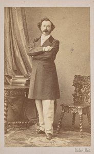 Portret Sir Roberta Peela 1788-1850, 1862. autorstwa Andre Adolphe Eugene Disderi