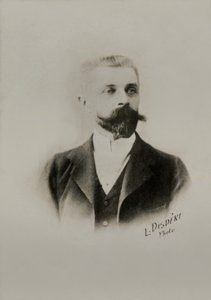 Portret francuskiego malarza Andre Brouilleta (1857) autorstwa Andre Adolphe Eugene Disderi