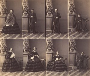 Taglione, wrzesień 1857-listopad 1858. autorstwa Andre Adolphe Eugene Disderi