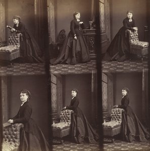 Valois, 1866. autorstwa Andre Adolphe Eugene Disderi