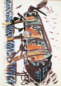 Album, strona 105 (akwarela na papierze) autorstwa Andre Derain
