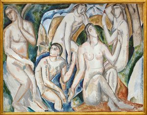 Kąpiący się autorstwa Andre Derain